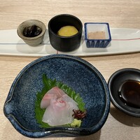 魚菜由良 鼎 - 前菜とお刺身