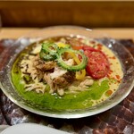 饗 くろ喜 - 冷やしカレーそば 1,800円