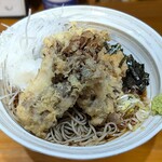 明石屋 - （冷）まいたけ天おろしぶっかけそば ￥1,150