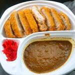 らーめん優月 - テイクアウト厚切りカツカレー