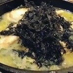 BiSTRO　BOULEAU　BLANC - ■牡蠣と岩のりのアヒージョ