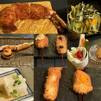 創作串カツ 也々 - 