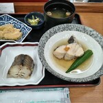 きときと食堂 - 鱈味噌焼きと煮付け