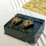 Restaurant Régis & Jacques Marcon - レンズ豆は、ペーストでも風味がいいですね。