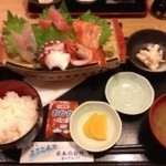 庄や - ランチの刺身定食