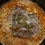 つけうどん 朱華 - 椒椒坦々のアップ