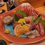 寿し幸 実宇栄 - 刺し身盛り合わせ8種