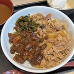 吉野家 - 料理写真:牛魯肉飯(+牛魯珈カレー)