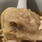 中華そば しば田 - ワンタン