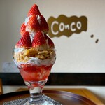 甘味処 雪屋 Conco - いちごパフェ