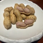 銀座ライオン - おおまさり（茹で落花生）