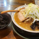 らぁめん優雅 - 野菜味噌　