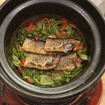 馬車道 大かわ - 土鍋ご飯　宮城県産さんま