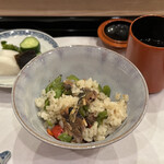 馬車道 大かわ - 土鍋ご飯　宮城県産さんま