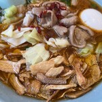 Ramen Yamaoka Ya Yokkaichi Uneme Ten - Close-up of the Ingredients