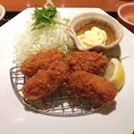 大戸屋 - カキフライ定食