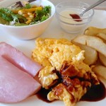 カフェ 茶華 - 土日限定茶華プレート