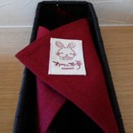 カフェ 茶華 - オリジナルカトラリーカバー