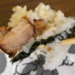 味ふじ - チャーシューおにぎりリフト