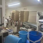 支那そばや - 2階の製麺所