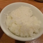 担々麺 ほおずき - サービスの白飯