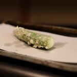 Tempura Wakaki - オクラ