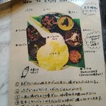 三燈舎 - ミールスの説明