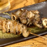 炭火やきとり あかしろ屋 - しろ＆はつしも