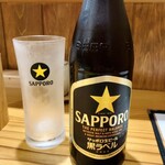 しんのすけ - サッポロ黒ラベル(中びん)