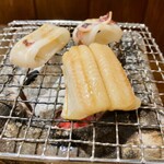 しんのすけ - 炭焼き…ひいか、穴子