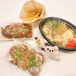 たこ焼き キングダム - 料理写真:ついつい、宿題に釣られまして(⃔ ꒪꒳꒪̟ )⃕↝