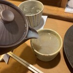 久呂無木 - そば湯