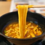 味味香 - 豚肉きつねカレーうどん