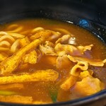 味味香 - 豚肉きつねカレーうどん
