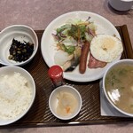 ガスト - 料理写真:バランス朝定食850円
