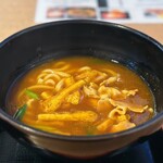 味味香 - 豚肉きつねカレーうどん
