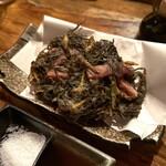 まーちぬ家 - もずくの天ぷら