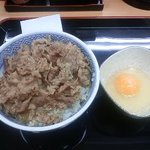 吉野家 - 牛丼並＋卵