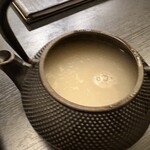蕎麦 政海本舗 - 蕎麦湯