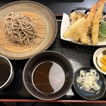 蕎麦 政海本舗 - 天ざるそば