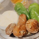 焼ジビエ 罠 - 追加の焼き野菜