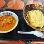 三ツ矢堂製麺 - 四川坦々つけ麺(中盛り)@1260円