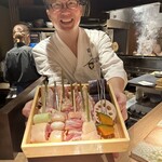 炭割烹 新谷 - 串見せ