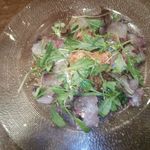 VAMOS kitchen - 活け〆鯵のカルパッチョ