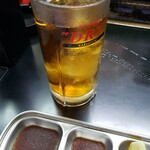 焼肉かつらぎ - 私のウーロン茶（350円）