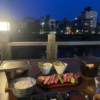 先斗町しゃぶしゃぶすき焼き きらく - 