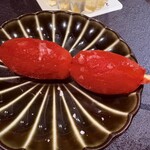 鳥さと - トマト串