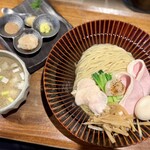 Tokyo Style Noodle ほたて日和 - 帆立の昆布水つけ麺 白（塩）♪