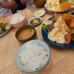 串かつ&チキン南蛮らんぷ - 