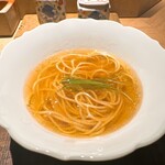 炭割烹 新谷 - 自家製ミニラーメン ◎